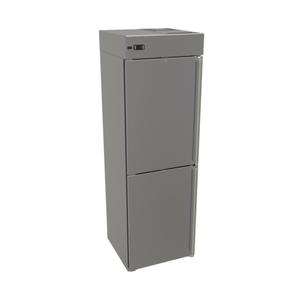 Glastender 24inx24in Stainless Steel High Profile 2 Section Refrigerator - C1TH24H 