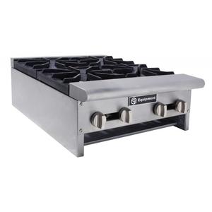 GSW USA 24" x 30" Countertop Gas 4 Burner Hotplate - AEHP-24NG