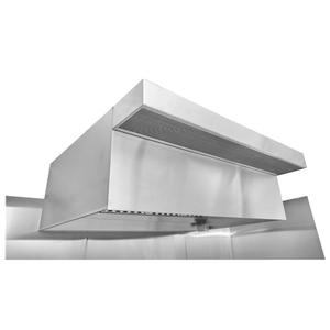 North American Kitchen Solutions 5' x 48" Restaurant Exhaust Hood System - EXH005PSP-TEMP