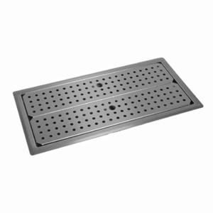 Glastender 24" x 12" Stainless Steel Drop-in Drip Tray Trough - DI-DP12X24