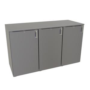 Glastender 60" x 24" Stainless Steel Back Bar Dry Storage Cabinet - DS60