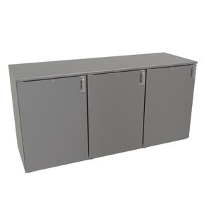 Glastender 72in x 24in Stainless Steel Back Bar Dry Storage Cabinet - DS72 
