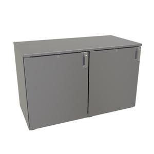 Glastender 48" x 24" Galvanized Steel Back Bar Dry Storage Cabinet - LPDS48