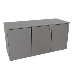 Glastender 60" x 24" Galvanized Steel Back Bar Dry Storage Cabinet - LPDS60