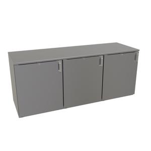 Glastender 72" x 24" Galvanized Steel Back Bar Dry Storage Cabinet - LPDS72