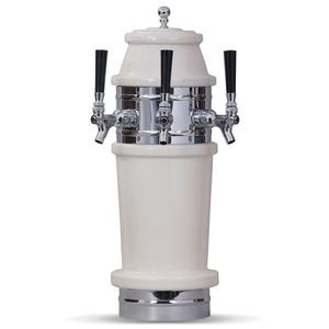 Glastender Countertop Roman Draft Dispensing Tower- (2) Faucets - RBT-2-MFR 