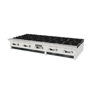 GSW USA 60" x 30" Countertop Gas 10 Burner Hotplate - AEHP-60NG