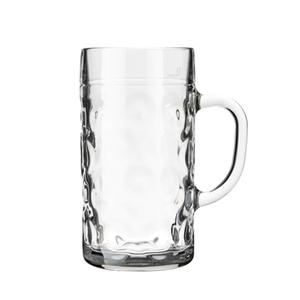 Libbey 41 oz Clear Glass Oktoberfest Beer Mug - 6 Per Case - 1009290
