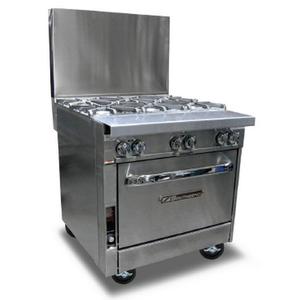 Southbend Platinum 32in Heavy Duty Gas Range with Step Up Burners - P32A-BBB-SU 