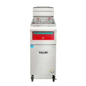 Vulcan QuickFry High Efficiency 50lb Gas Fryer w/Computer Controls - 1VHG50cuft 
