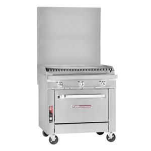 Southbend Platinum 36in Heavy Duty Gas Charbroiler Range - P36D-CCC 