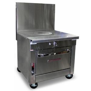 Southbend Platinum 36" Heavy Duty Gas Manual Graduated Hot Top Range - P36D-GRAD