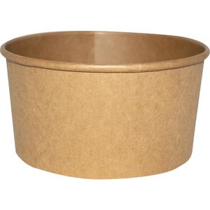 International Tableware, Inc 34 oz. Kraft Folded Paper Disposable Food Container - TG-KC-34