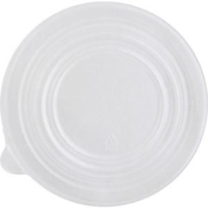International Tableware, Inc PET Disposable Kraft Food Container Lid - TG-LID-12 