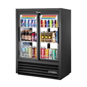 True 40" Pass-Thru Glass Door Refrigerator Merchandiser - GDM-33CPT-54-HC-LD