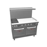 Southbend Ultimate 48in Range Wavy Grates & 36in Griddle Right - 4482EE-3TR 