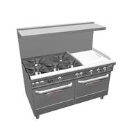 Southbend Ultimate 60in 5 Burner Range w/24in Right Thermostatic Griddle - 4605AA-2TR 