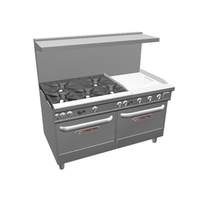 Southbend Ultimate 60in 5 Burner Range with 24 Right Side Griddle - 4605DD-2TR 