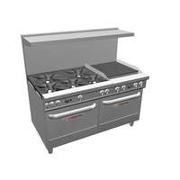 Southbend Ultimate 60" 5 Burner Range w/ 24" Right Side Charbroiler - 4605DD-2CR