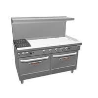 Southbend Ultimate 60" Gas 2 Burner Range w/ 48" Right Griddle - 4602AA-4TR