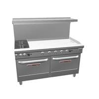 Southbend Ultimate 60"2 Burner Gas Range with 48in Thermostatic Griddle - 4601AA-4GR 