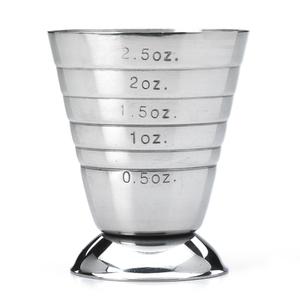 Mercer Culinary Barfly 2.5 oz. Stainless Steel Bar Measuring Cup - M37069