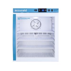Accucold Pharma-Vac 1 CuFt Glass Door Medical Refrigerator - ARG1PV