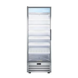 Accucold 17 Cubic Foot Glass Door Pharmaceutical Refrigerator - ACR1718LH