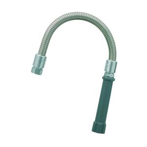 T&S Brass Stainless Steel 20" Pre-Rinse Flexible Hose - B-0020-H