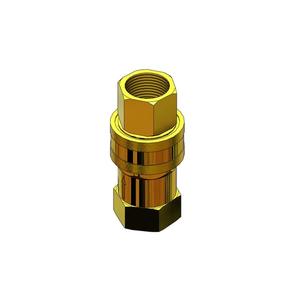 T&S Brass Safe-T-Link 3/4in Quick Disconnect Gas Appliance Connectors - AG-5D 