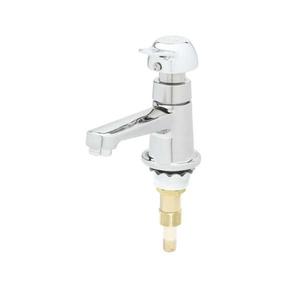 T&S Brass Single Temperature Deck Mount w/ Metering Cartridge - B-0712-PA