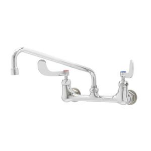 T&S Brass 8" Wall Mounted Mixing Faucet w/ 12" Swing Nozzle - B-2463