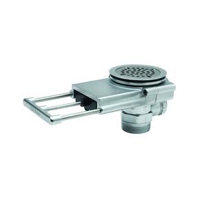 T&S Brass Modular Push-Pull Waste Valve with 1-1/2in NPT Male Adapter - B-3990 