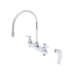 T&S Brass Lavatory Faucet w/ 8" Swing Spout & Stream Regulator - B-1174