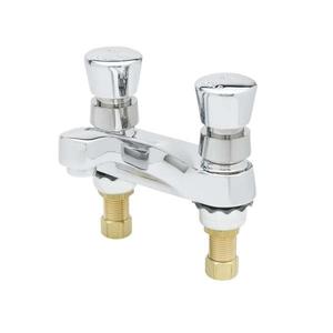 T&S Brass 4" Centerset Deck Mount Mixing Faucet w/ Integral Spout - B-0831