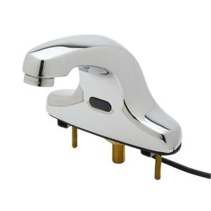 T&S Brass Deck Mounted Rigid Electronic Sensor Faucet with colander - 5EF-2D-DS 