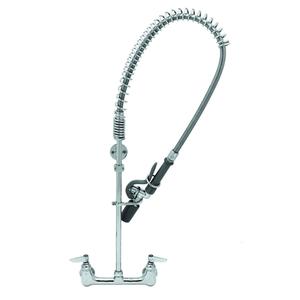 T&S Brass EasyInstall Spash/Mount Pre-Rinse Faucet with CheckValves - B-0133-CR-BJ 