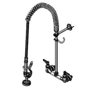 T&S Brass EasyInstall Pre-Rinse w/ Wall Mount & Bracket - B-0133-EE-B