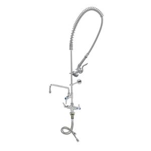 T&S Brass Deck Mount Pre-Rinse Unit with Spring Action Gooseneck - B-2338 