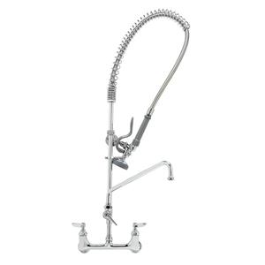 T&S Brass EasyInstall Pre-Rinse Unit w/ 12" Add-on Faucet - B-0133-12-CR-B