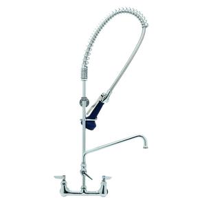 T&S Brass EasyInstall Pre-Rinse Unit with 14in Add-On Faucet - B-0133-A14-B08 