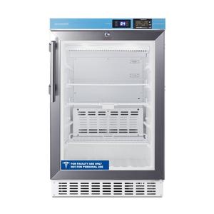 Accucold 2.65 Cubic Foot Glass Door Undercounter Medical Refrigerator - ACR46GL