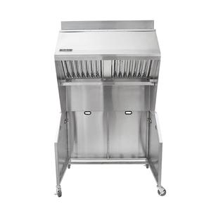 North American Kitchen Solutions 53" W x 35" Stainless Steel Portable Ventless Hood System - VH-48