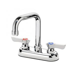 Krowne Metal 4.5" Double Bend Deck Mount Faucet With 4" Centers - 11-435L