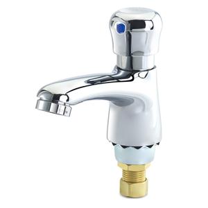 Krowne Metal Deck Mount Self-Closing Metering Faucet - 14-560L