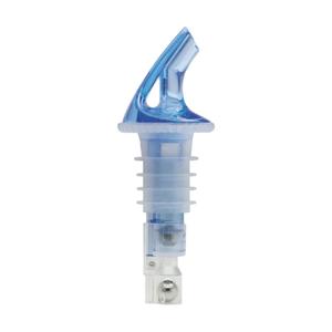 Bar Maid 1 oz. Blue Premium Liquor Pourer w/o Collar - BMP-1100B