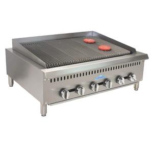 Comstock Castle 36" Wide Countertop Gas Radiant Charbroiler - CCHRB36