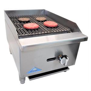 Comstock Castle 16" Wide Gas Radiant Countertop Charbroiler - CCERB16