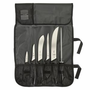 Mercer Culinary 8-Piece Small Field Dressing Set w/ Camouflage Storage Roll - M13754CM