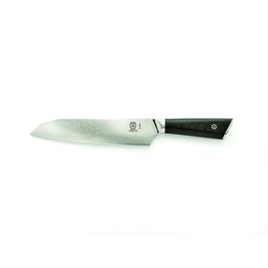 Mercer Culinary 7" Full Tang Super Steel Damascus Santoku Knife - M13786